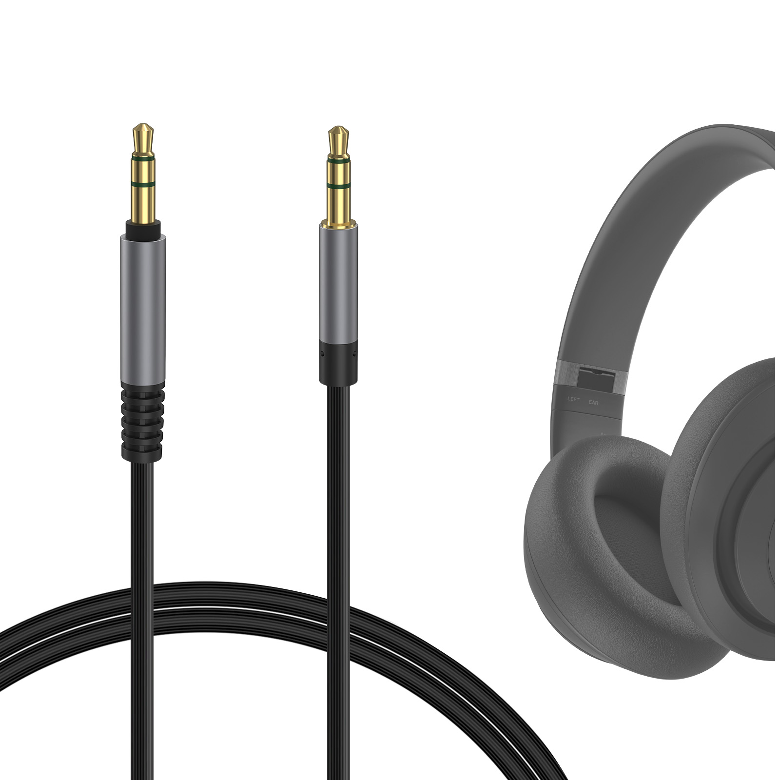 Beats Headphone Solo 4 - Cabo de Áudio Geekria 1/8