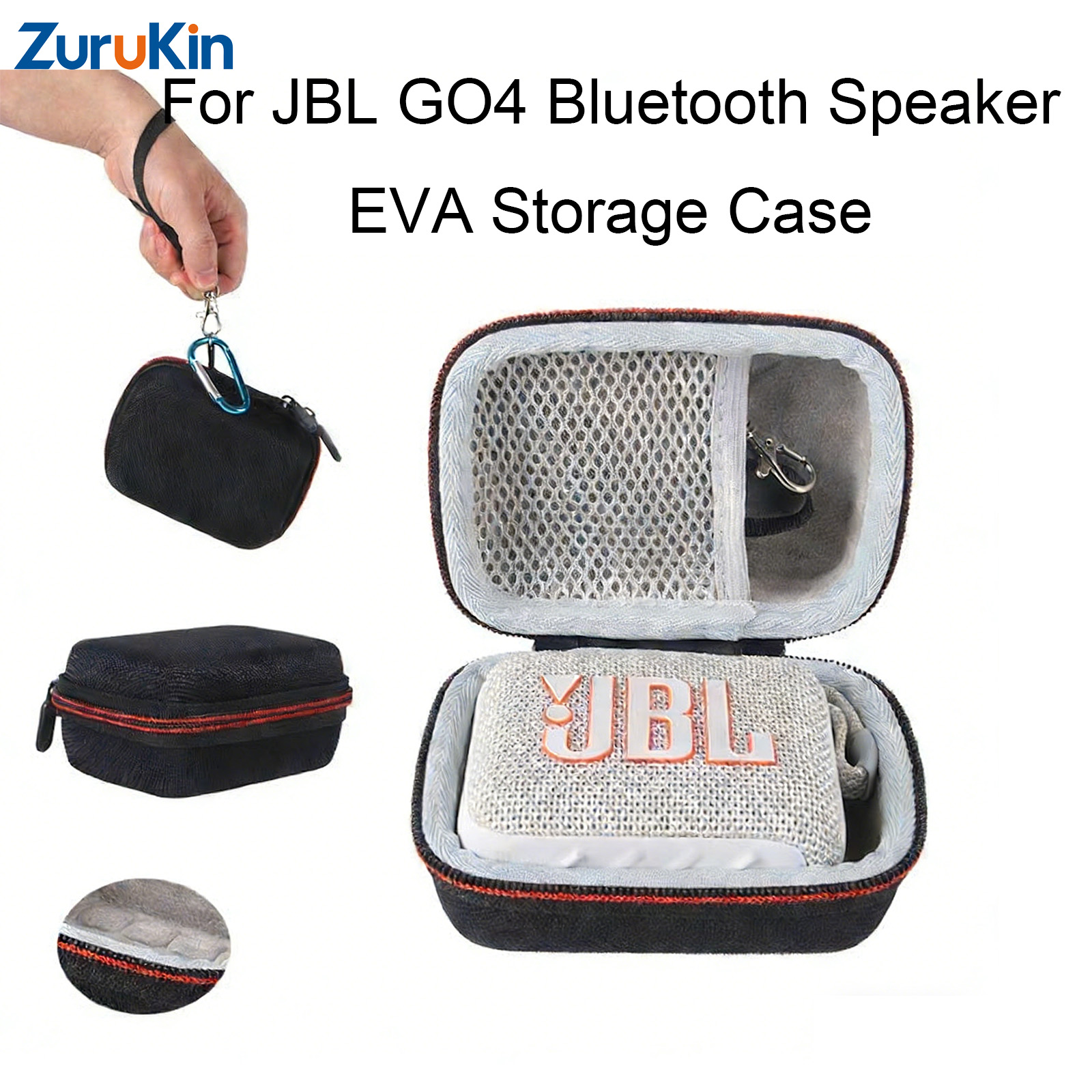 Jbl Speaker Go 4 - Estojo Portátil para Acessórios do Alto-falante