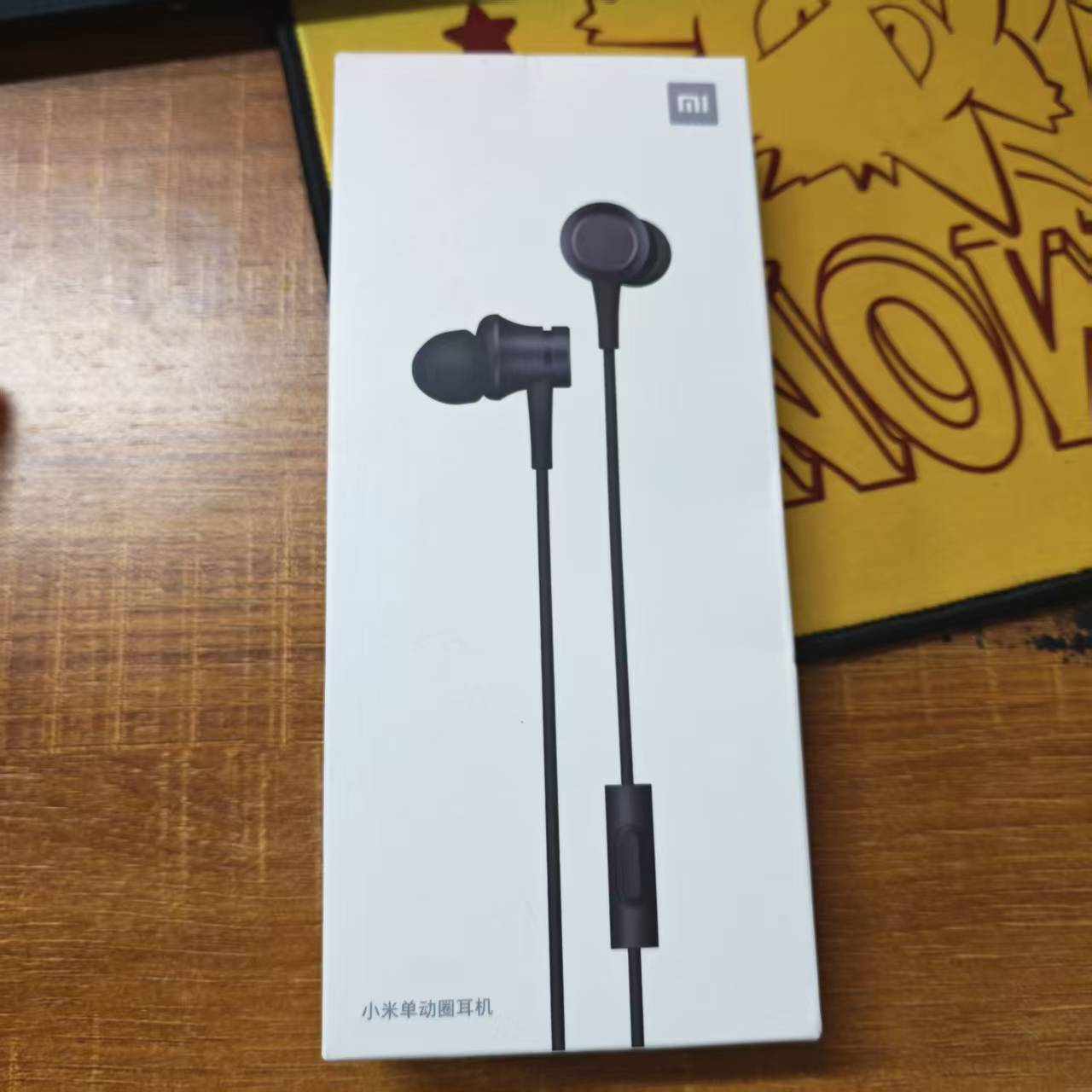 Wired Earphone Mic - Fone de ouvido dinâmico único Xiaomi,
