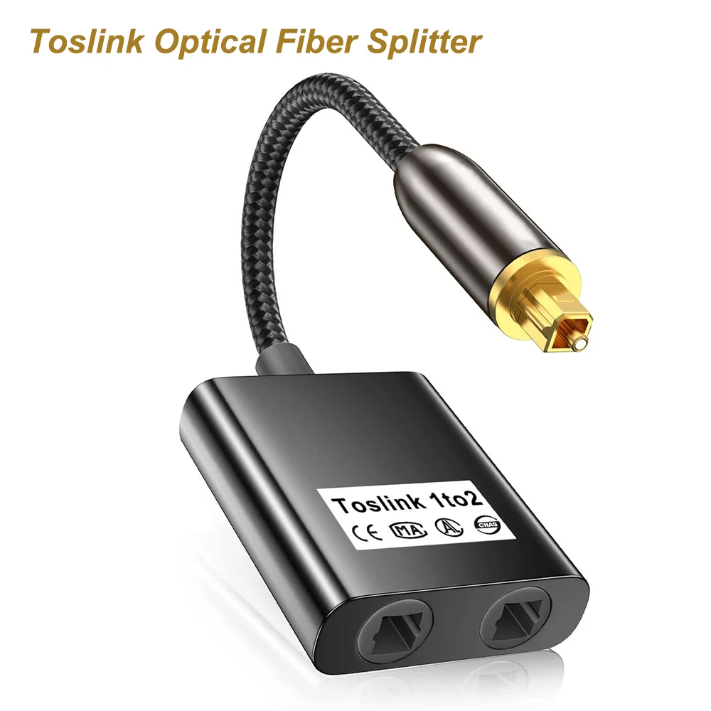 Audio Splitter Y - 1 entrada macho para 2 saídas