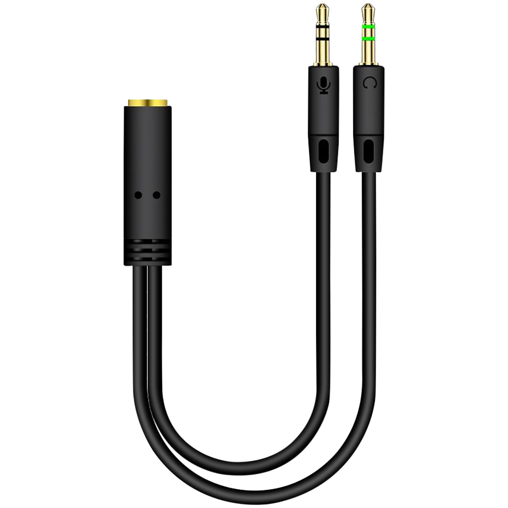 Cable Extension 3.5 - 3.5mm jack 2 macho para 1