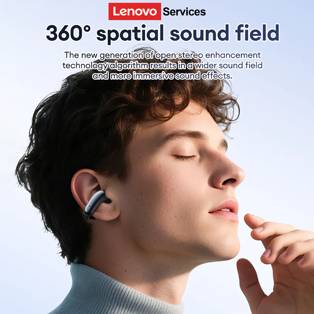 Lenovo LES-108 condução óssea  - Wired Earphone Mic avaliação e preço