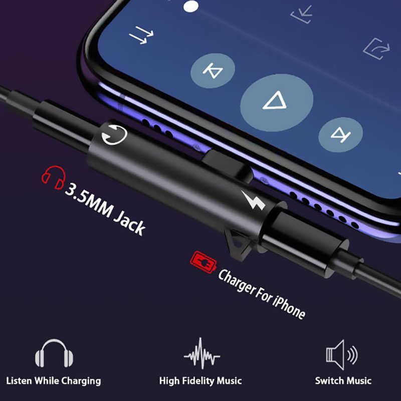 Adaptador Divisor de Áudio e C - Earphone Splitter Jack avaliação e preço