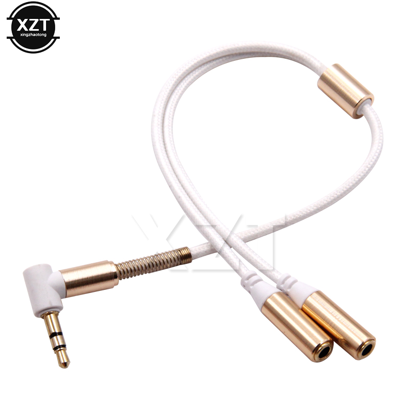 3.5mm 1 a 2 áudio aux y diviso - Cable Extension 3.5 avaliação e preço