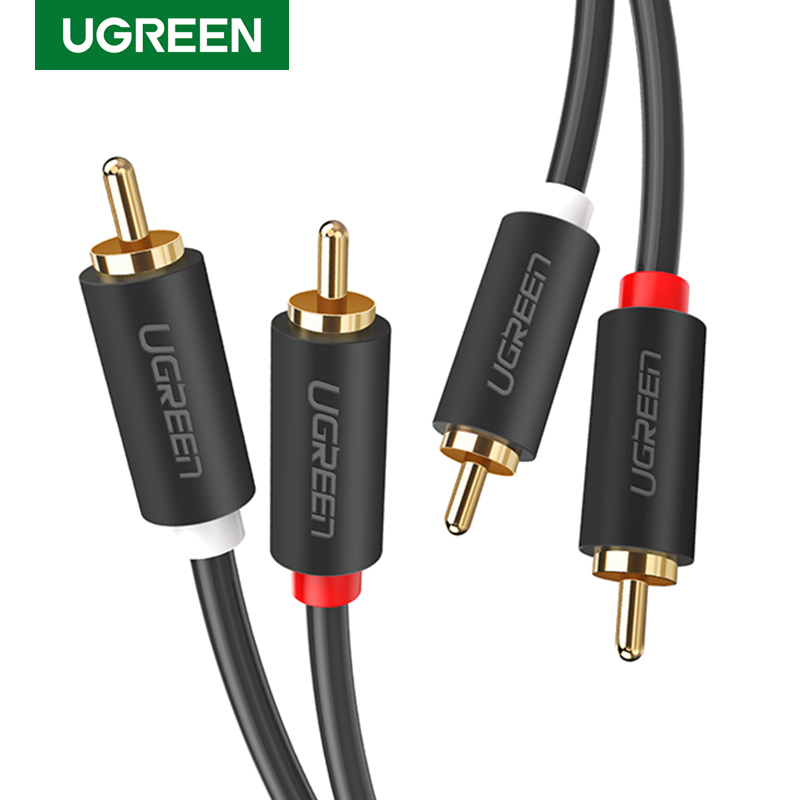 2RCA para 2 UGREEN RCA Macho p - Audio Splitter Y avaliação e preço