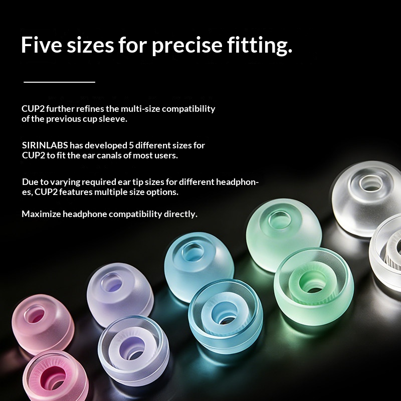 Ponteiras de Silicone SIRINLAB - Silicone Ear Tip Replacement avaliação e preço
