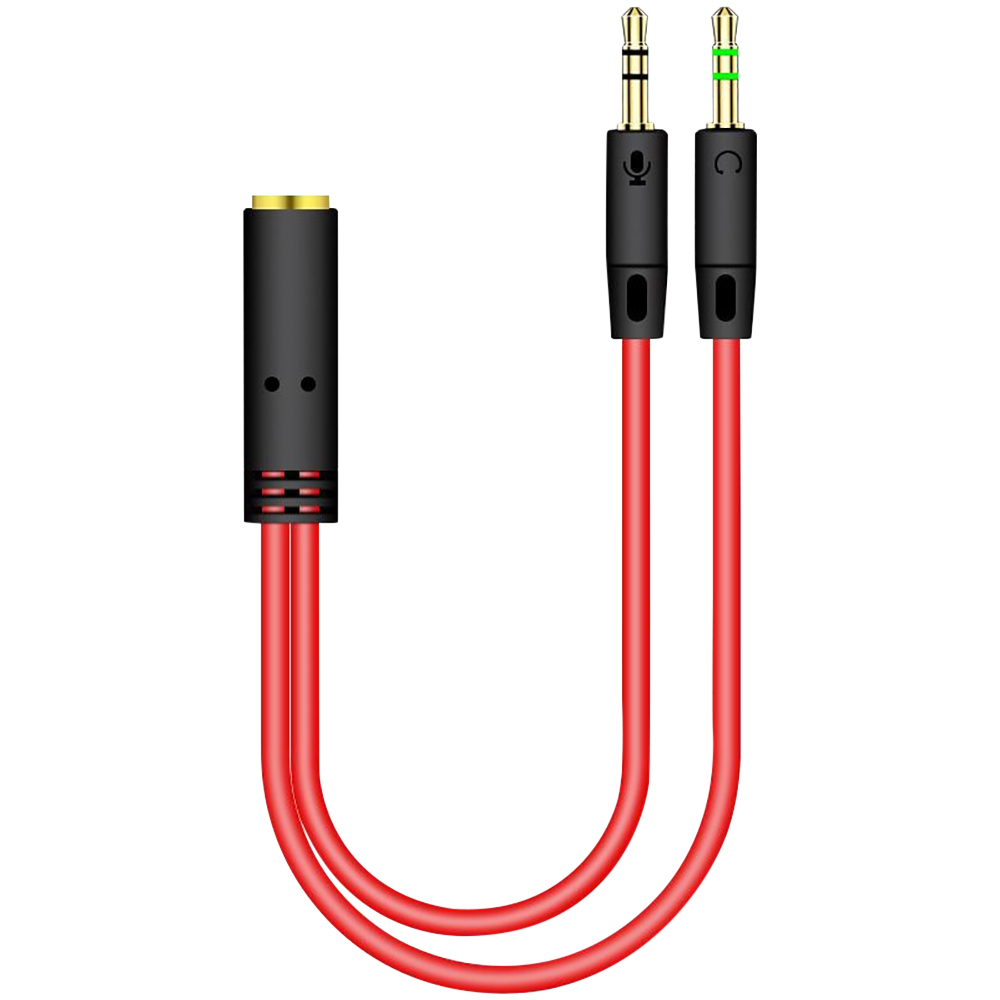 3.5mm jack 2 macho para 1 fême - Cable Extension 3.5 avaliação e preço